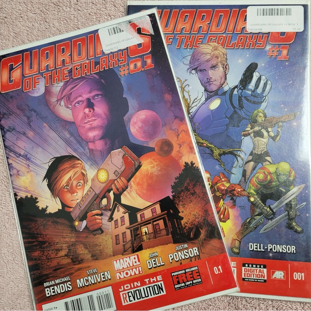 Marvel Guardians Of The Galaxy Issue #0.1+1